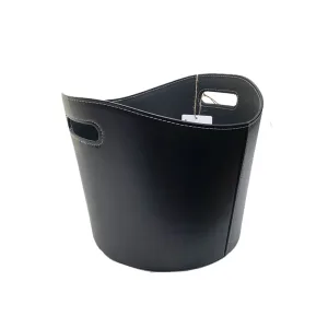 Houtmand | Rond | zwart