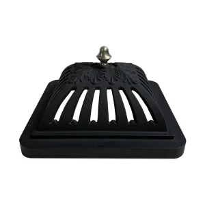 Salamander | Cast Iron Top | Chroom