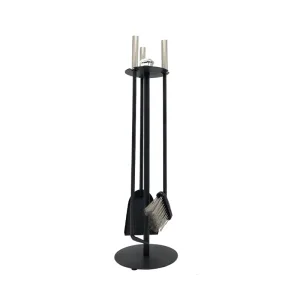 Haardset | Haardset 3-delig | zwart | acryl kogel