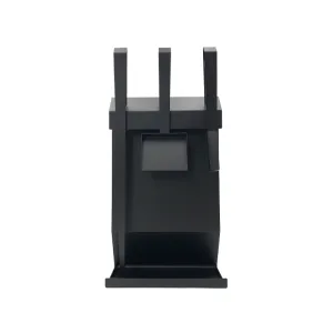 Haardset | Deens Design | Edge | 3-delig | zwart |