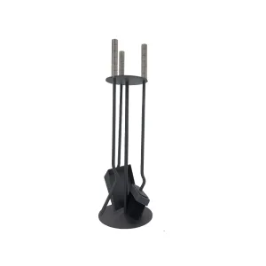 Haardset | 3-delig | Rond | zwart